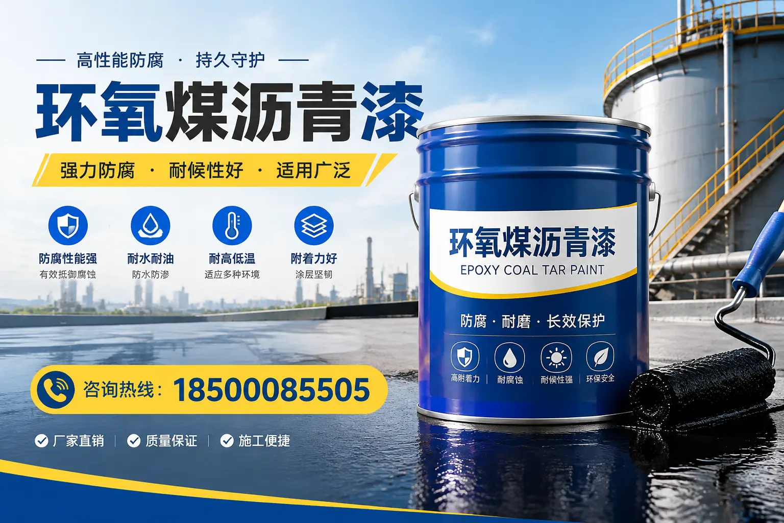 环氧煤沥青漆的储存与运输注意事项,都昌企业须知