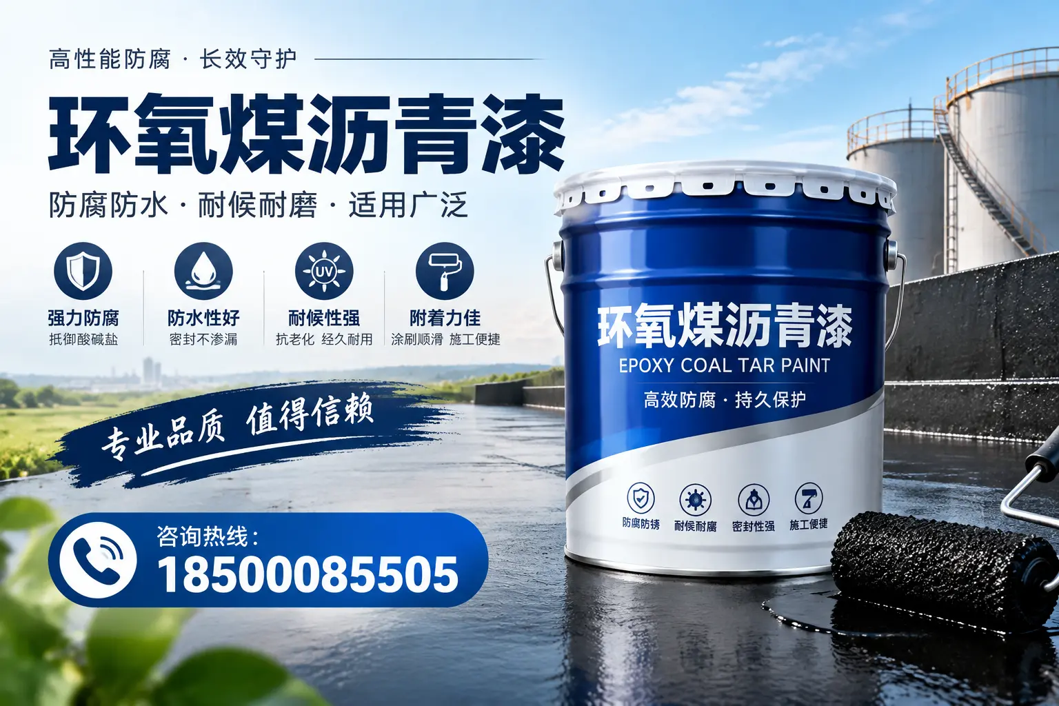 环氧煤沥青漆与油漆的区别，都昌消费者最关心的问题